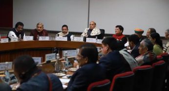 Government Holds Meeting with Political Party Leaders Ahead of Interim Budget Session