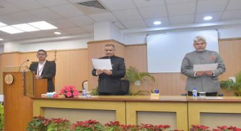Former IPS Officer Shri Sheel Vardhan Singh Takes Oath as Member of UPSC