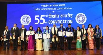 Former President Ram Nath Kovind Urges Media Integrity at IIMC’s 55th Convocation