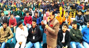 Union Minister Dr Jitendra Singh Encourages First-Time Voters to Shape India’s Future