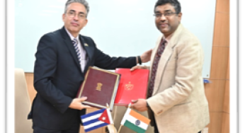 India and Cuba Ink MoU for Digital Transformation Cooperation