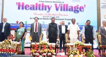 Union Minister Kapil Moreshwar Patil Inaugurates National Workshop on ‘Healthy Village towards Healthier Tomorrow’ in Tirupati
