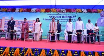 Union Minister Sarbananda Sonowal Lays Foundation Stone for Ayush Diksha Centre in Bhubaneswar