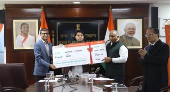 Union Minister Jyotiraditya M Scindia Flags Off Inaugural Ayodhya-Bangalore-Kolkata Flight