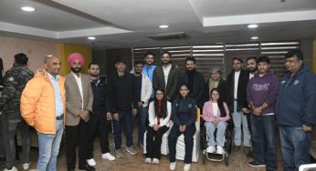 Union Sports Minister Interacts with Sports Champions on Republic Day Eve