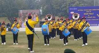 National School Band Competition 2023-24 Grand Finale Celebrated with Zest at Republic Day Event