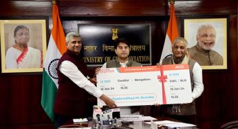 Union Minister Scindia Flags Off Inaugural Flights, Expanding Air Connectivity from Gwalior