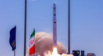 Iran Successfully Launches Three Satellites Simultaneously into Space
