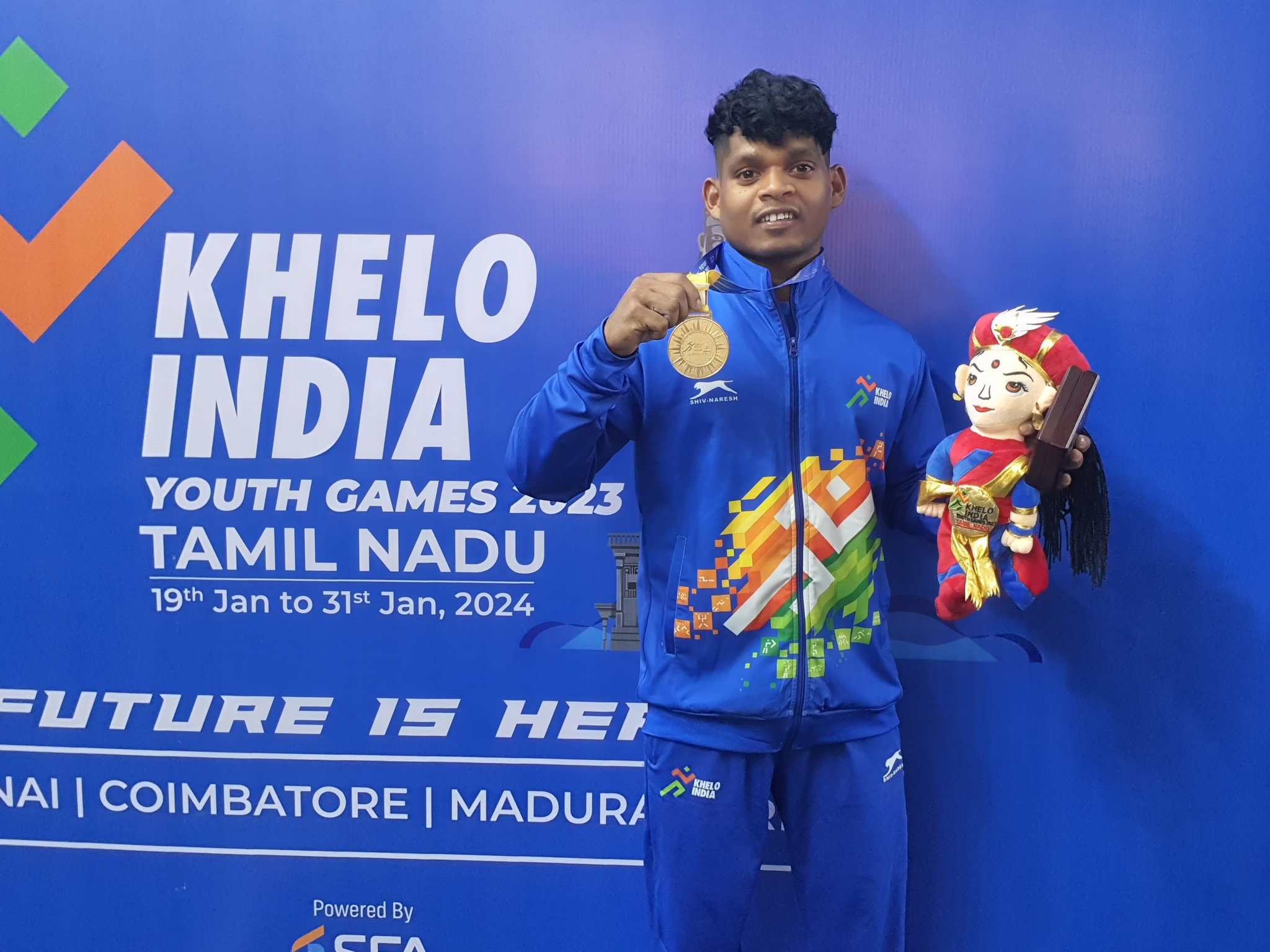 Odisha Weightlifters Shine at Khelo India Youth Games: Sadananda Bariha Strikes Gold, Deepak Pradhan Bags Bronze