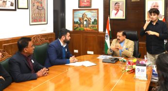 Delegation of All India Federation of the Deaf Calls on Union Minister Dr. Jitendra Singh