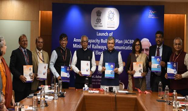Union Minister Ashwini Vaishnaw Launches Annual Capacity Building Plan for Railways, Communications, and Electronics & IT