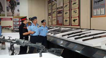 Air Chief Marshal VR Chaudhari Emphasizes IAF’s Future-Ready Vision During Visit to MILIT, Pune