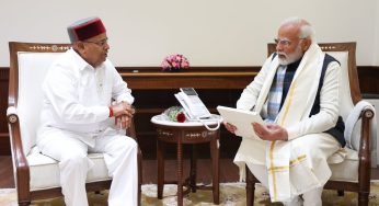 Governor of Karnataka Holds Crucial Meeting with Prime Minister Narendra Modi