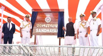 INS Sandhayak Commissioned: Boost to India’s Maritime Capabilities