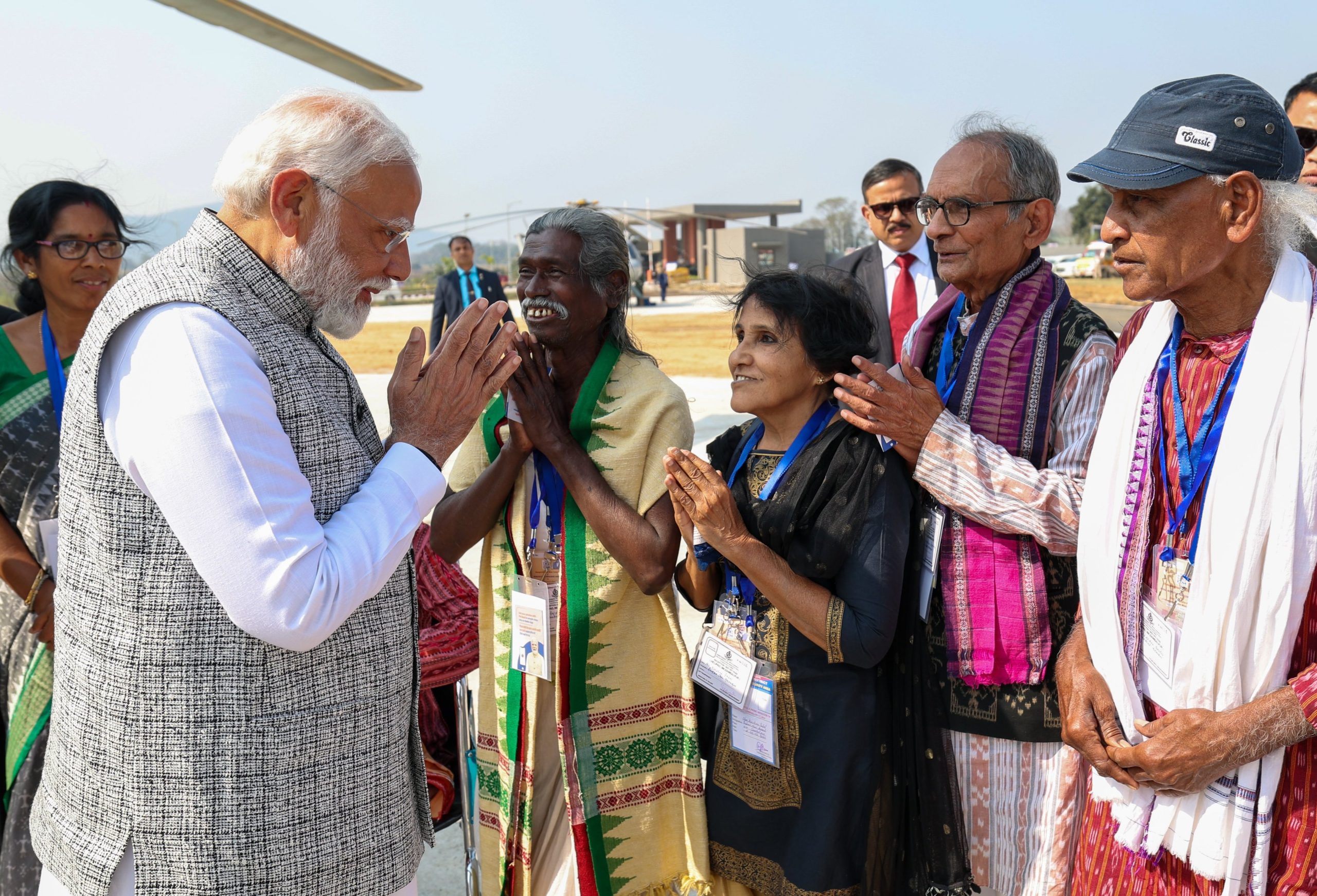 Prime Minister Narendra Modi Celebrates Distinguished Padma Shri Awardees in Sambalpur Visit