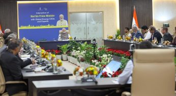 Prime Minister Narendra Modi Engages With Energy Sector CEOs, Emphasizes India’s Growth Opportunities