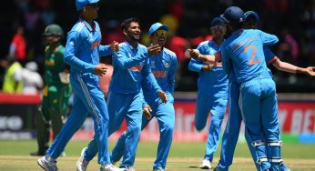 India U19s Edge Past South Africa in Thrilling Semi-Final Clash to Reach Fifth Consecutive U19 World Cup Final