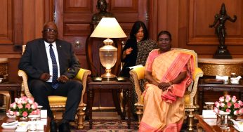 President of India Meets Prime Minister of Guyana, Discusses Bilateral Relations