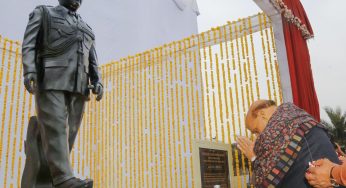 Raksha Mantri Shri Rajnath Singh Unveils Statue of Late General Bipin Rawat at TonsBridge School, Dehradun