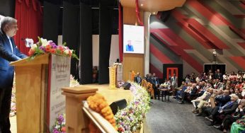 VP Jagdeep Dhankhar Emphasizes Meritocracy and Rule of Law at Hindu College’s Founders Day Celebrations