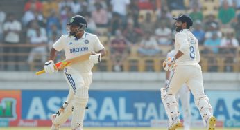India vs England Third Test: Rohit Sharma and Ravindra Jadeja Shine as India Posts 326/5 in Rajkot