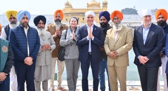 US Ambassador Eric Garcetti Embarks on Spiritual Journey, Discusses Direct Flights to Amritsar with SGPC President