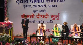 President Droupadi Murmu Inspires Graduates at Central University of Jharkhand’s Third Convocation