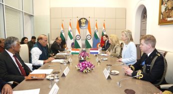 Rajnath Singh and Netherlands Defence Minister Discuss Strengthening Bilateral Ties in Defence, Emphasize Maritime Security