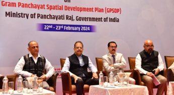 Secretary, Ministry of Panchayati Raj Inaugurates National Workshop on Gram Panchayat Spatial Development Plan