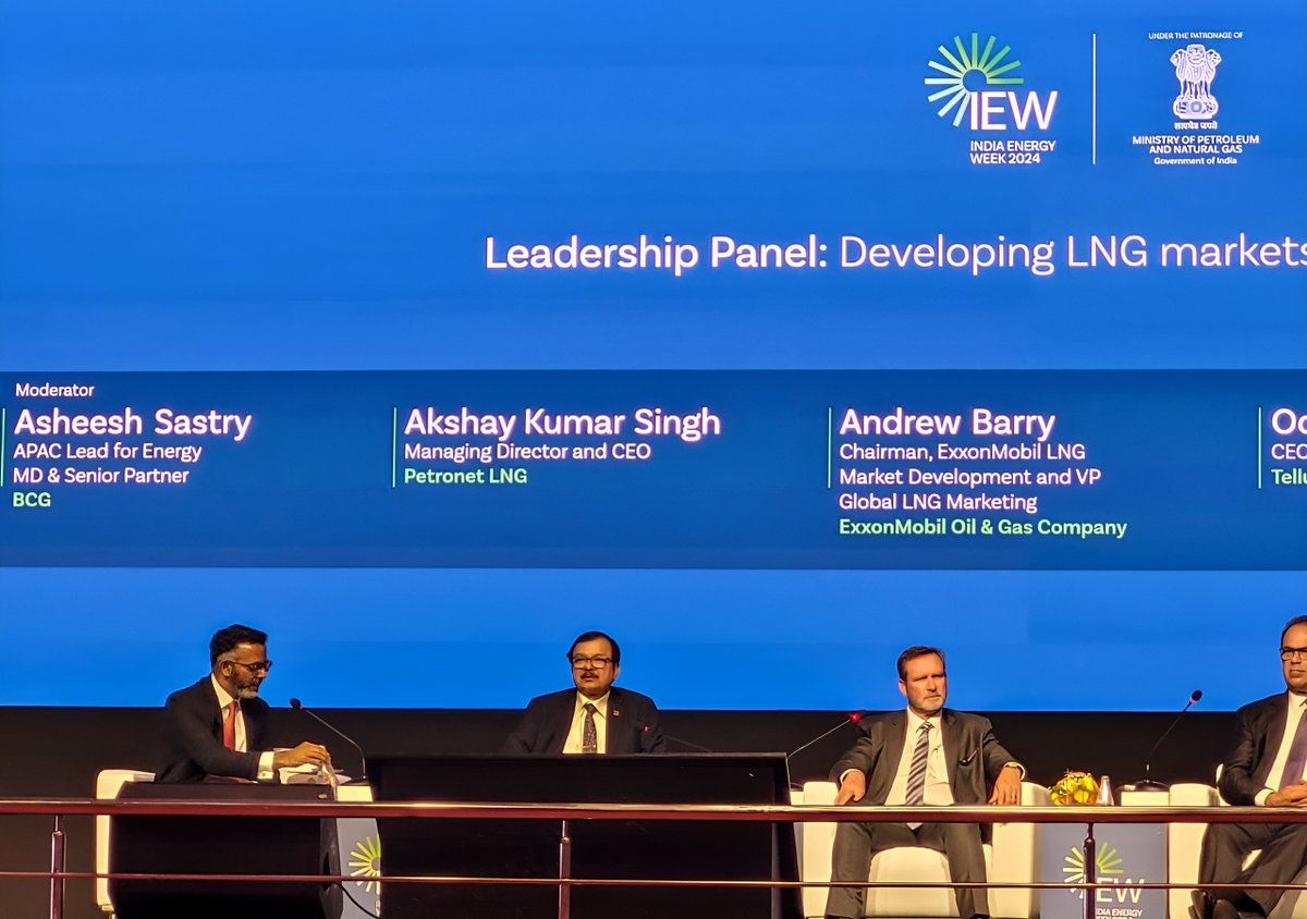 LNG CEO Addresses Key Challenges in Achieving India's Natural