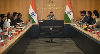 Union Minister RK Singh Chairs Meeting on Government’s Green Hydrogen R&D Scheme”