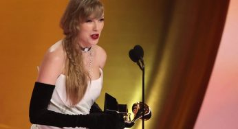 Taylor Swift Makes History with Fourth Album of the Year Win at Grammy Awards