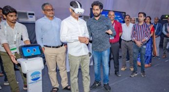 5T Chairman VK Pandian Explores Technological Innovations at World Oriya Language Conference Exhibition