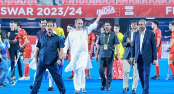 CM Naveen Patnaik Graces FIH Pro League Match Between India and Spain