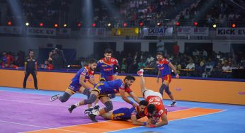 UP Yoddhas Gear Up for Pro Kabaddi League Clash Against Gujarat Giants