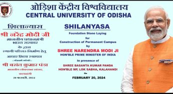 Prime Minister Narendra Modi to Inaugurate Infrastructure Projects at Central University of Odisha