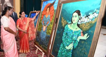 President Droupadi Murmu Inaugurates ‘SRIJAN 2024’ Art Exhibition at Rashtrapati Bhavan Cultural Centre