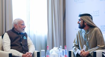 Prime Minister Modi and Sheikh Mohamed bin Rashid Lay Foundation Stone for Bharat Mart in Dubai