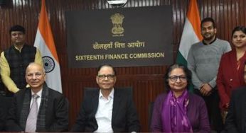 16th Finance Commission Holds Inaugural Meeting, Charts Course for Comprehensive Consultations and Analytical Work