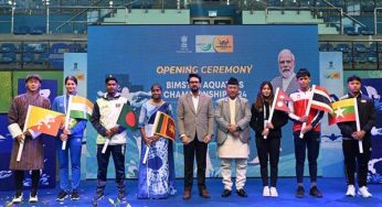 Union Minister Anurag Singh Thakur Inaugurates Historic BIMSTEC Aquatics Championships in New Delhi