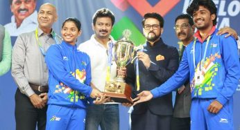 Khelo India Youth Games 2023 Concludes with Maharashtra Leading the Medal Tally