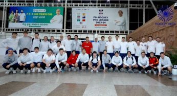 Spain Men’s Hockey Team Arrives in Bhubaneswar for FIH Hockey Pro League 2023/24 Matches