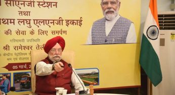 Hardeep Singh Puri Inaugurates 201 CNG Stations and India’s First Small-Scale LNG Unit