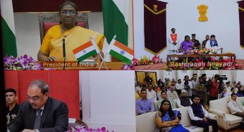 President Droupadi Murmu Virtually Inaugurates Visitor Facilitation Centre at Rashtrapati Nilayam