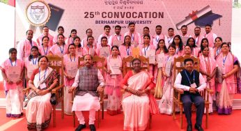 President Droupadi Murmu Inspires Graduates at Berhampur University’s 25th Convocation