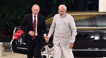 Indian Prime Minister Narendra Modi Congratulates Vladimir Putin on Re-Election as Russian President