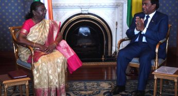 President of India, Smt. Droupadi Murmu, Embarks on Historic State Visit to Mauritius