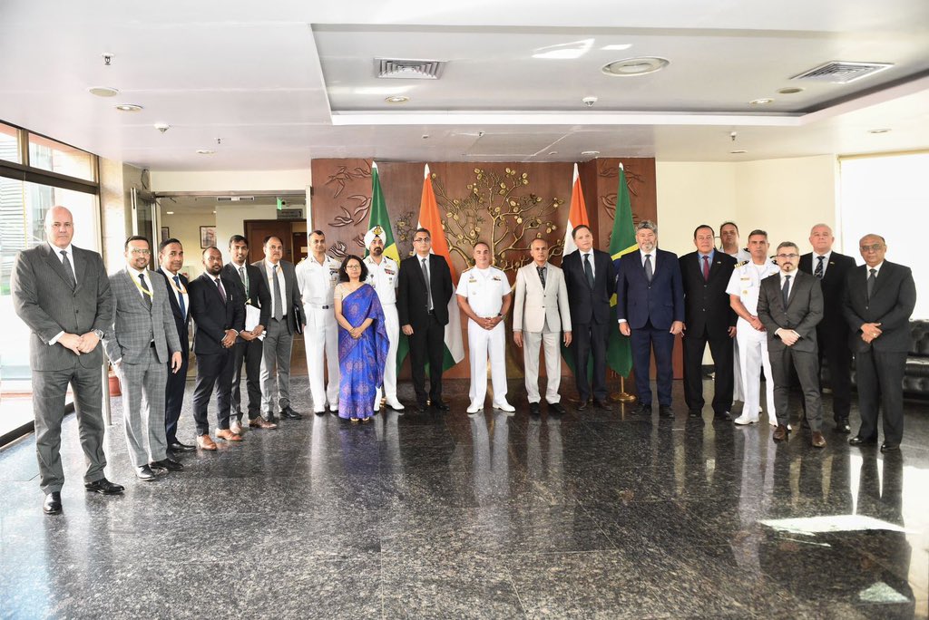 First-ever (2+2) India-Brazil Political and Military Dialogue held in New Delhi Energising Strategic Partnership