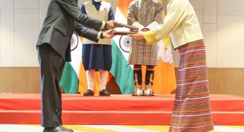 Prime Minister Narendra Modi Holds Bilateral Talks with Bhutanese Counterpart