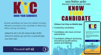 Election Commission Introduces ‘Know Your Candidate’ App for Voters
